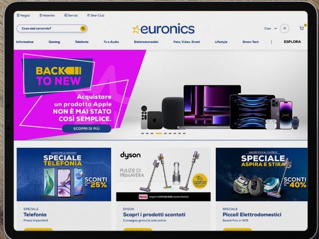 Euronics rinforza il servizio online con Younited