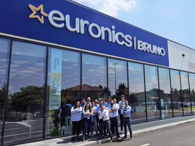 Bruno Euronics festeggia il primo anno di presenza in Lombardia