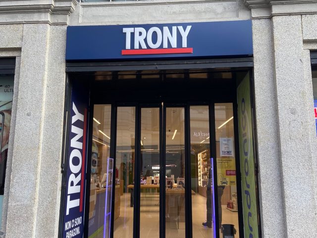 Andronico-Trony: una boutique di elettronica nel centro di Monza