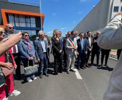 Unieuro inaugura il nuovo hub logistico a Colleferro